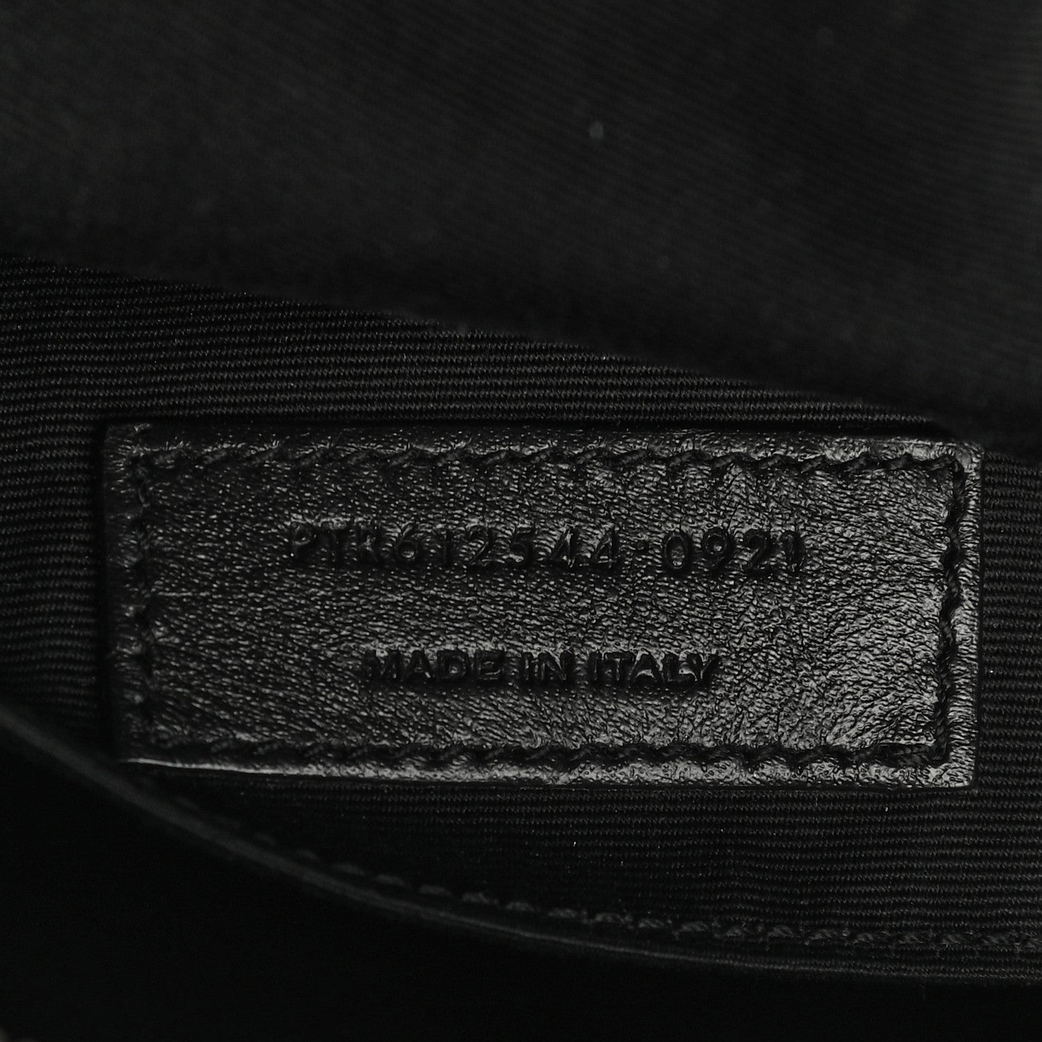 Saint Laurent Calfskin Matelasse Monogram Lou Camera Bag Black 7 of 11