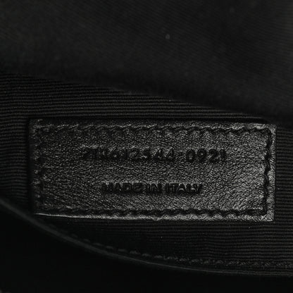 Saint Laurent Calfskin Matelasse Monogram Lou Camera Bag Black 7 of 11