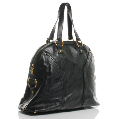Saint Laurent Leather Oversized Muse Black 3 of 7