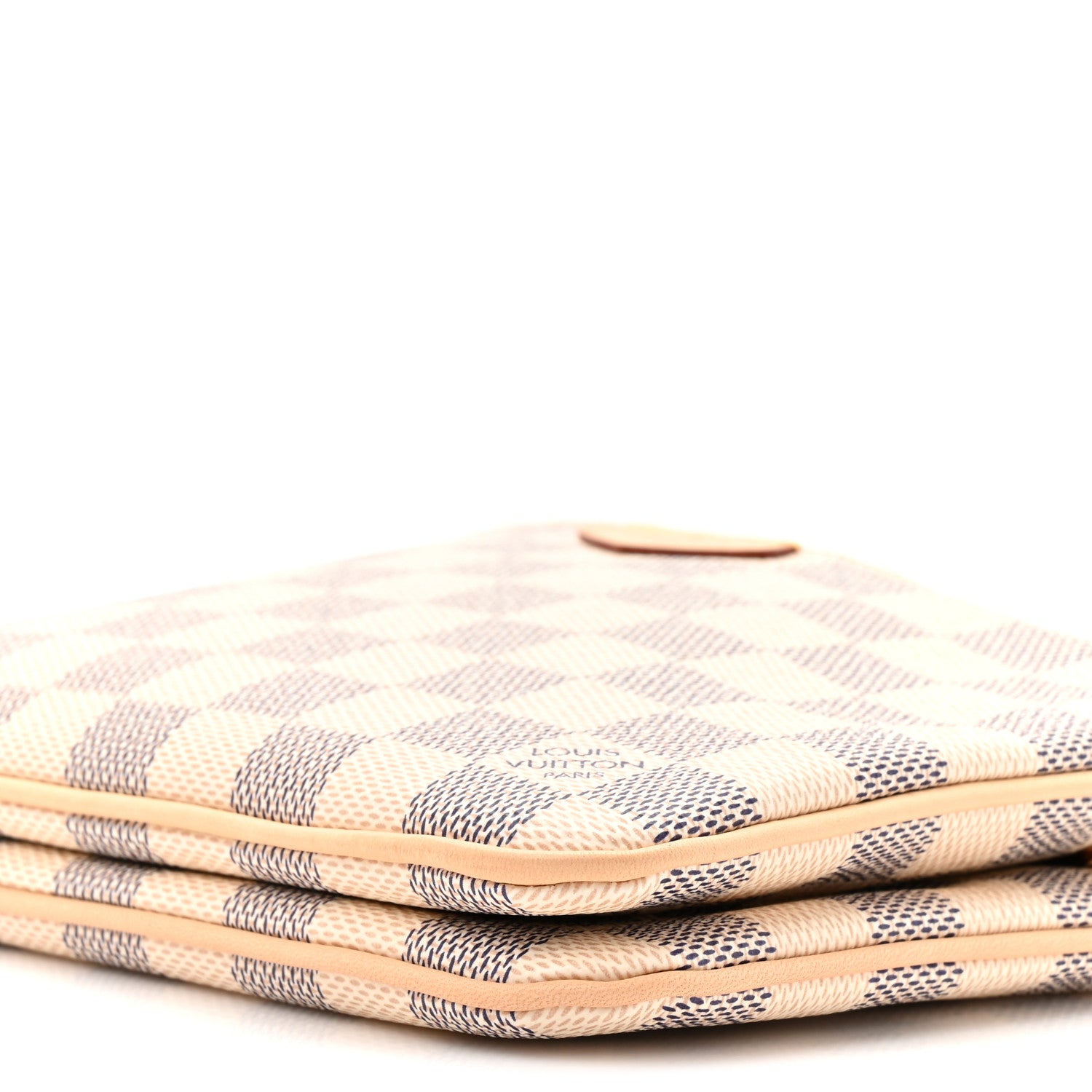 Louis Vuitton Damier Azur Double Zip Pochette 8 of 9