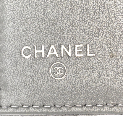 Chanel Caviar Quilted Small Boy Flap Wallet Grey 7 of 11