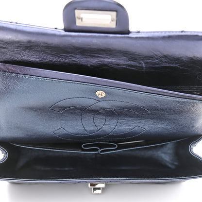 Chanel Metallic Calfskin Quilted 2.55 Reissue 226 Flap Marine Fonce 5 of 12