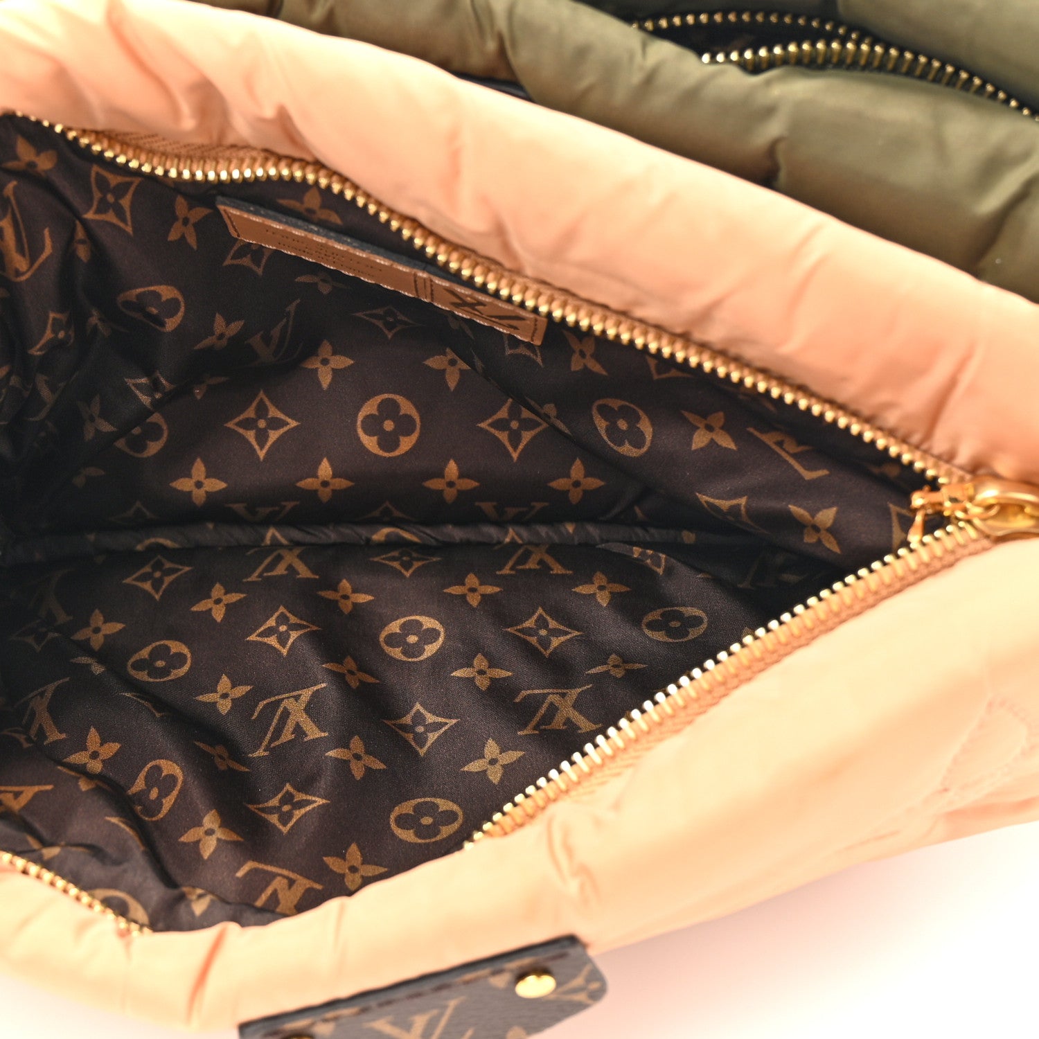 Louis Vuitton Econyl Monogram Pillow Maxi Multi Pochette Accessories Kaki Beige 6 of 12