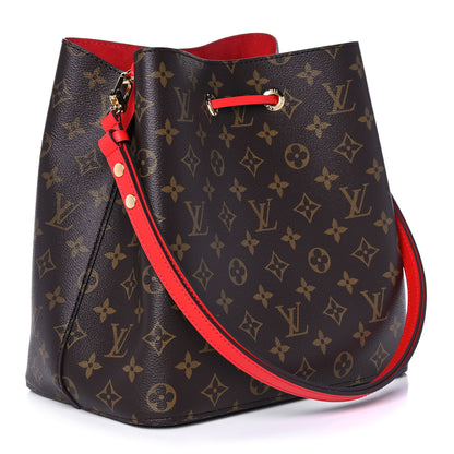 Louis Vuitton Monogram Neonoe MM Coquelicot 3 of 13