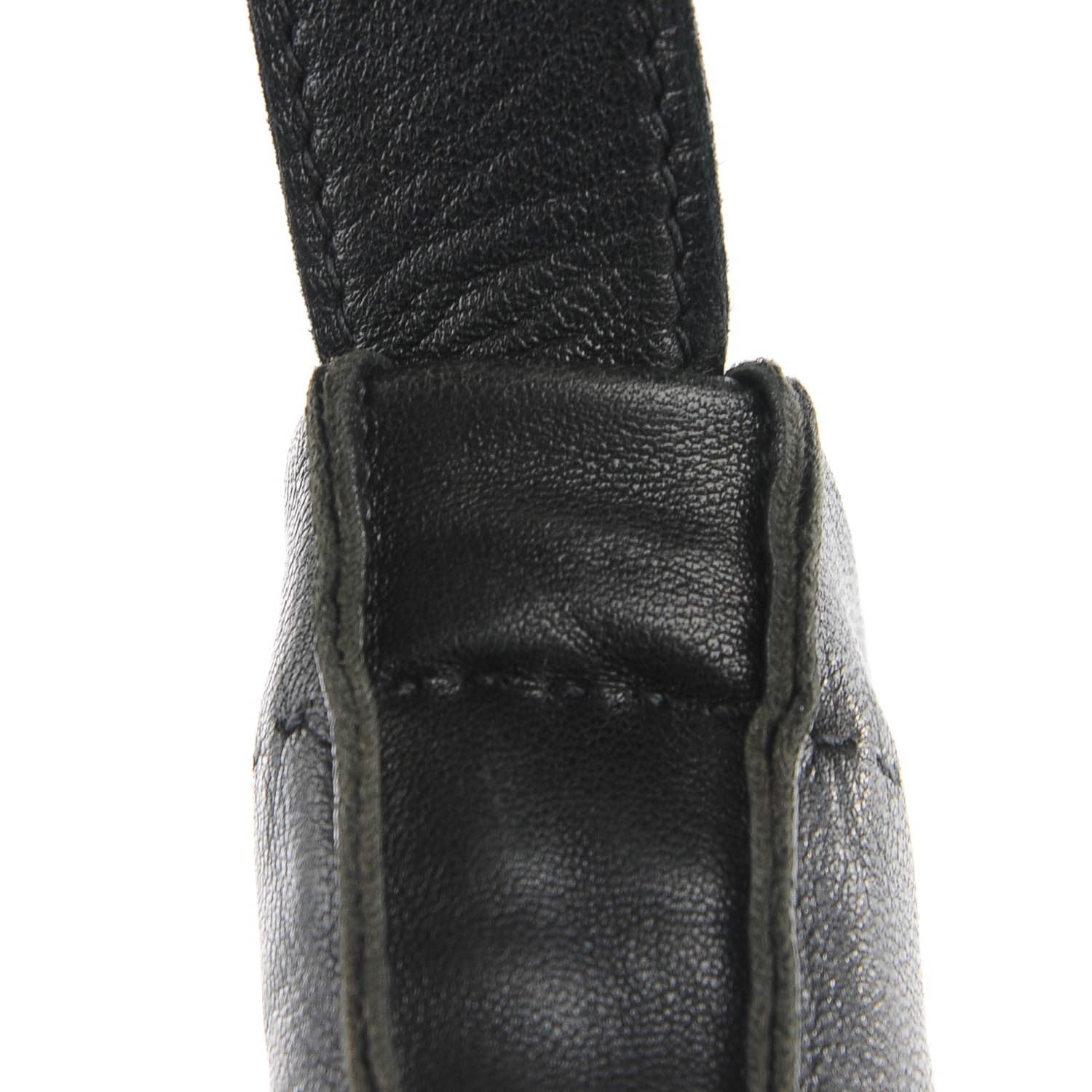 Hermes Lambskin Toudou Perfore Crossbody Black 4 of 13