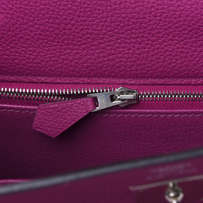 Hermes Togo Kelly Retourne 28 Rose Pourpre 33 of 42