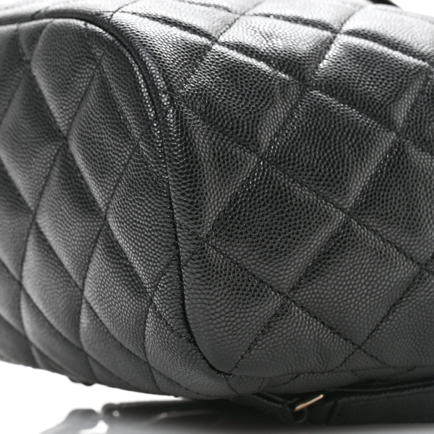 Caviar Quilted Mini Urban Spirit Backpack Black