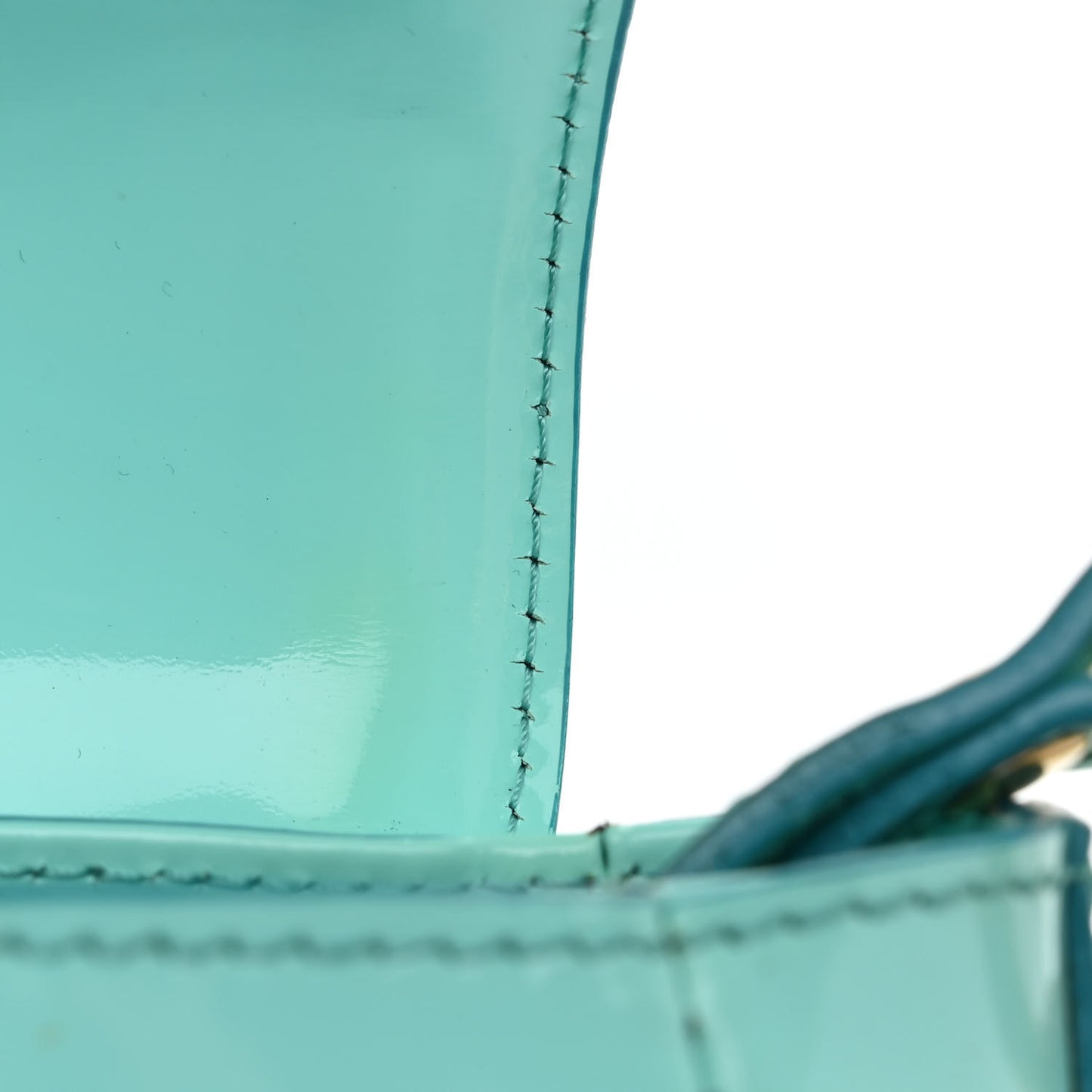 Patent Leather Leigh Small Crossbody Bag Opal