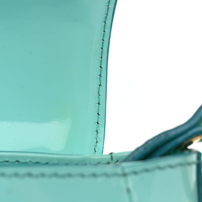 Burberry Patent Leather Leigh Small Crossbody Bag Opal 12 of 12