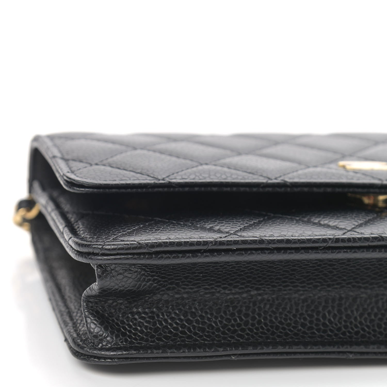 Chanel Caviar Quilted Wallet On Chain WOC Black 9 of 11