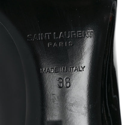 Saint Laurent Patent Opyum 85 Pumps 36 Black 6 of 9