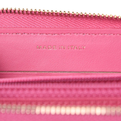 Chanel Caviar Quilted Small Zip Around Wallet Pink 7 of 10