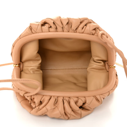 Bottega Veneta Nappa Intrecciato The Mini Pouch Almond 5 of 10