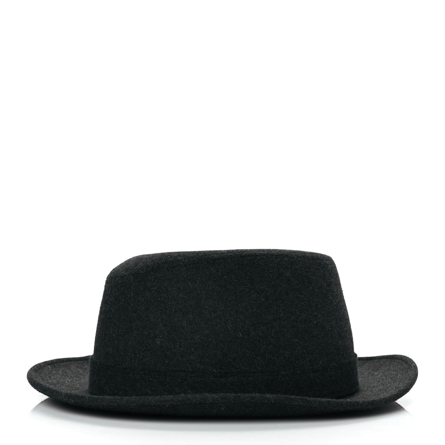 Hermes Felt Mixtes Flandres Hat 60 Gris Anthracite 5 of 8
