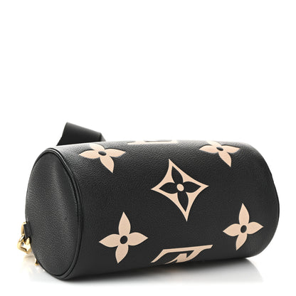 Louis Vuitton Empreinte Monogram Giant Papillon BB Black Beige 4 of 9