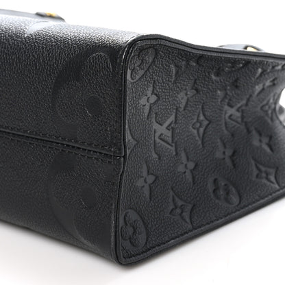 Louis Vuitton Empreinte Monogram Giant Onthego PM Black 8 of 9