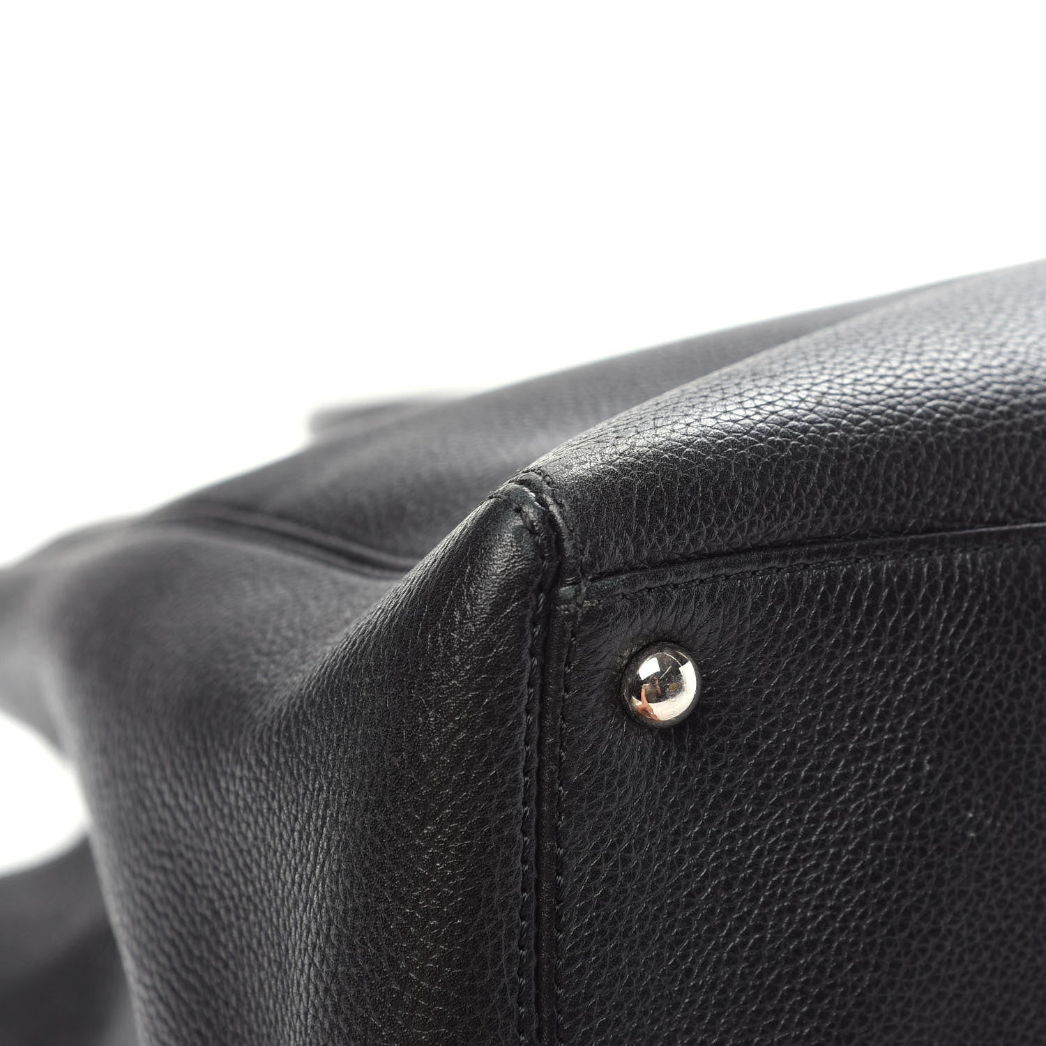 Chanel Calfskin Cerf Executive Shopper Tote Black 11 of 15