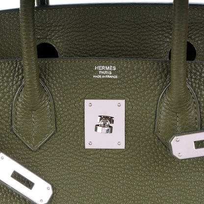 Hermes Togo Birkin 30 Vert Veronese 10 of 26