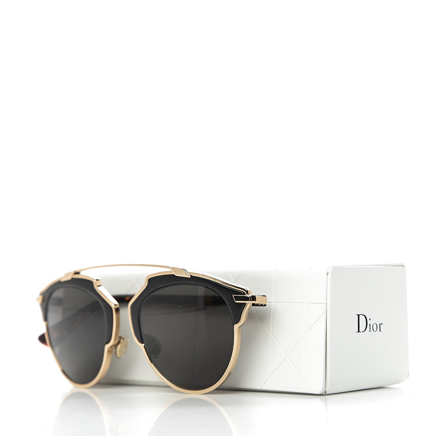 Christian Dior Metal Lambskin So Real Sunglasses Black 8 of 8