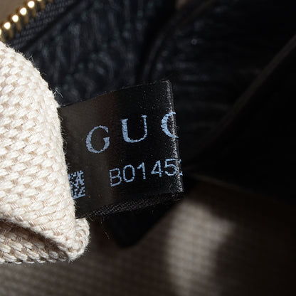 Gucci Pebbled Calfskin Large Soho Chain Shoulder Bag Black 8 of 9