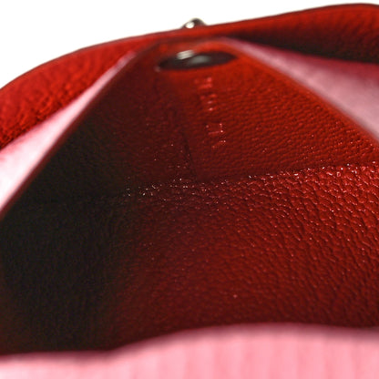 Hermes Chevre Mysore Verso Bastia Coin Purse Rose Confetti Brique 6 of 7