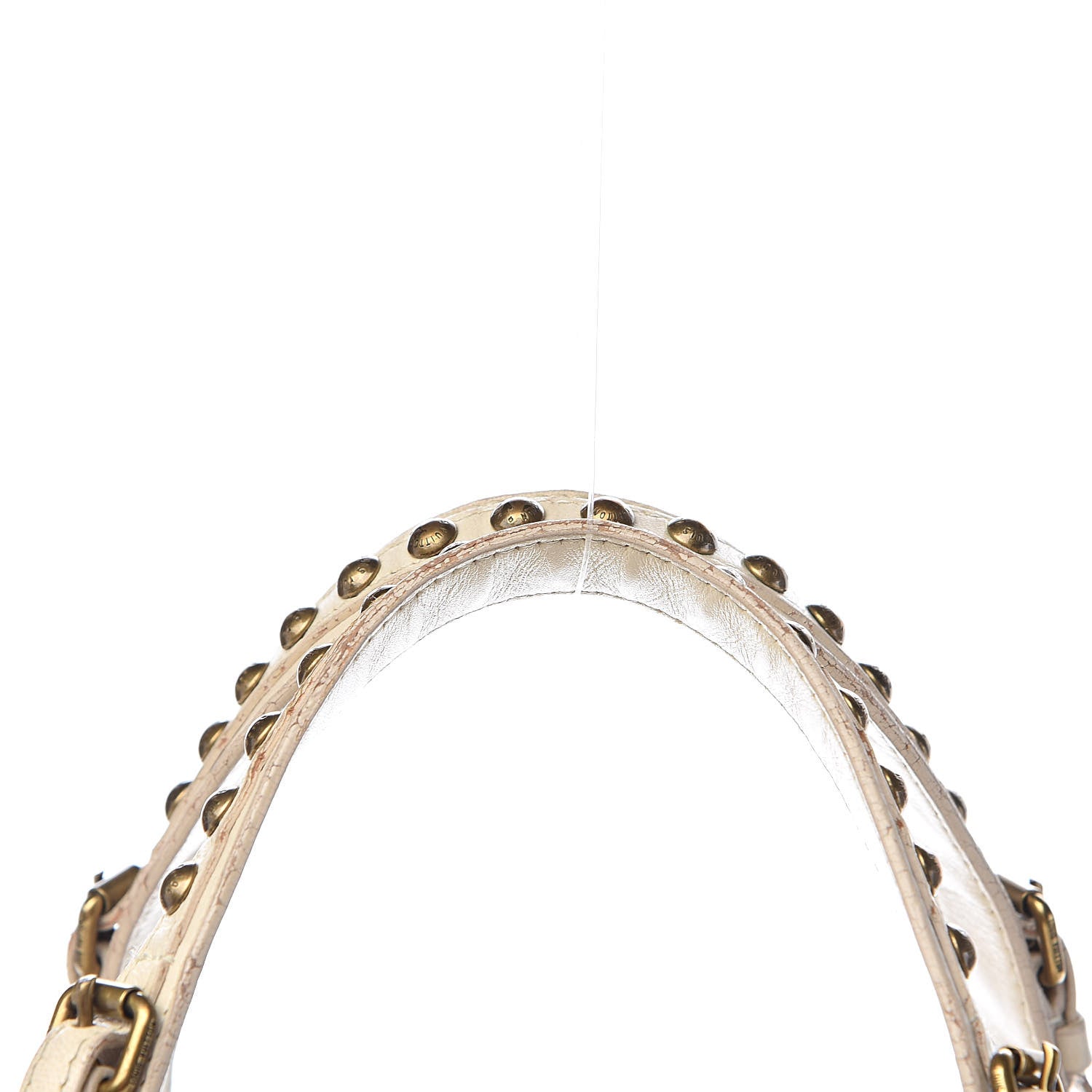 Louis Vuitton Lambskin Riveting White 13 of 28