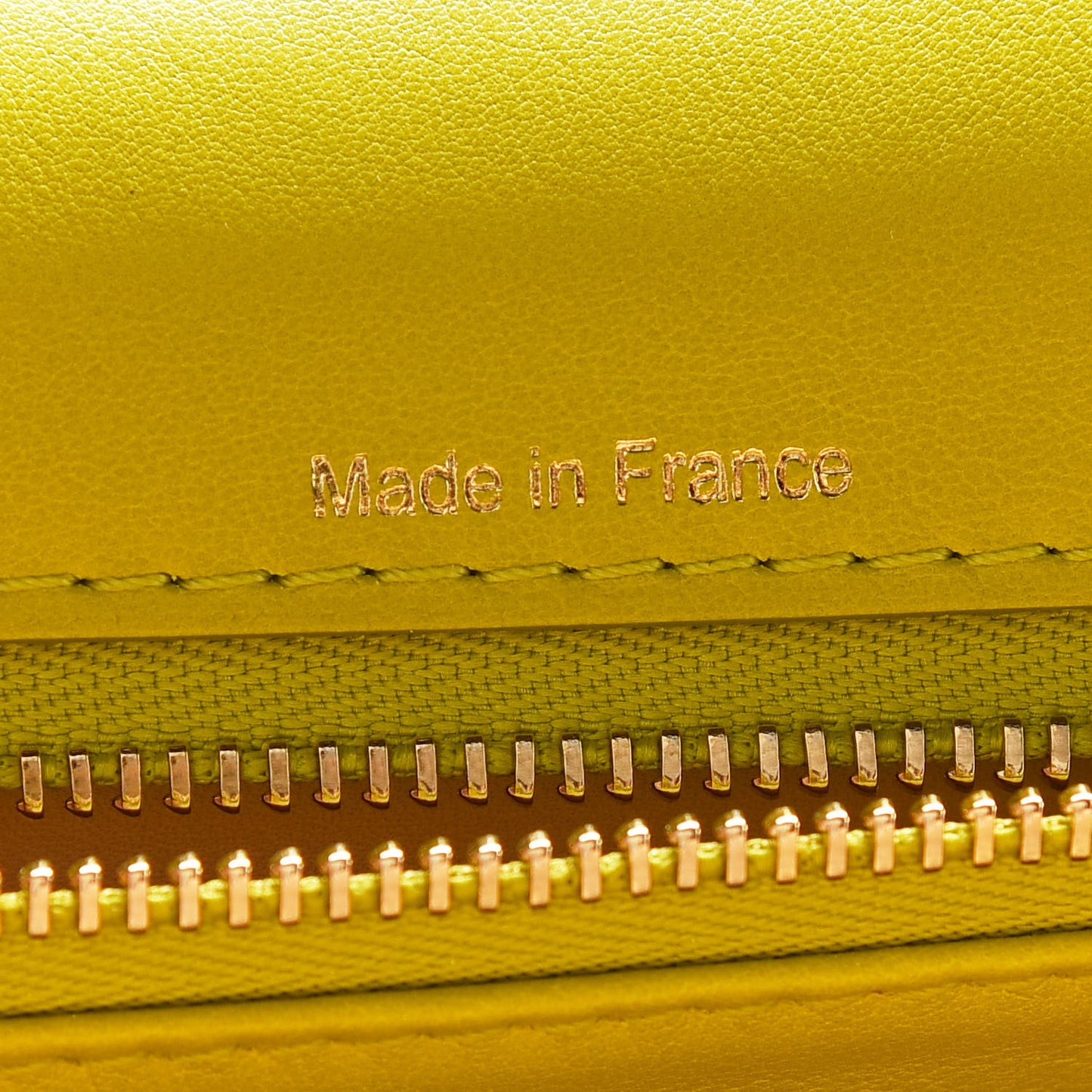Calfskin MM Tempete Satchel Absinthe Lime