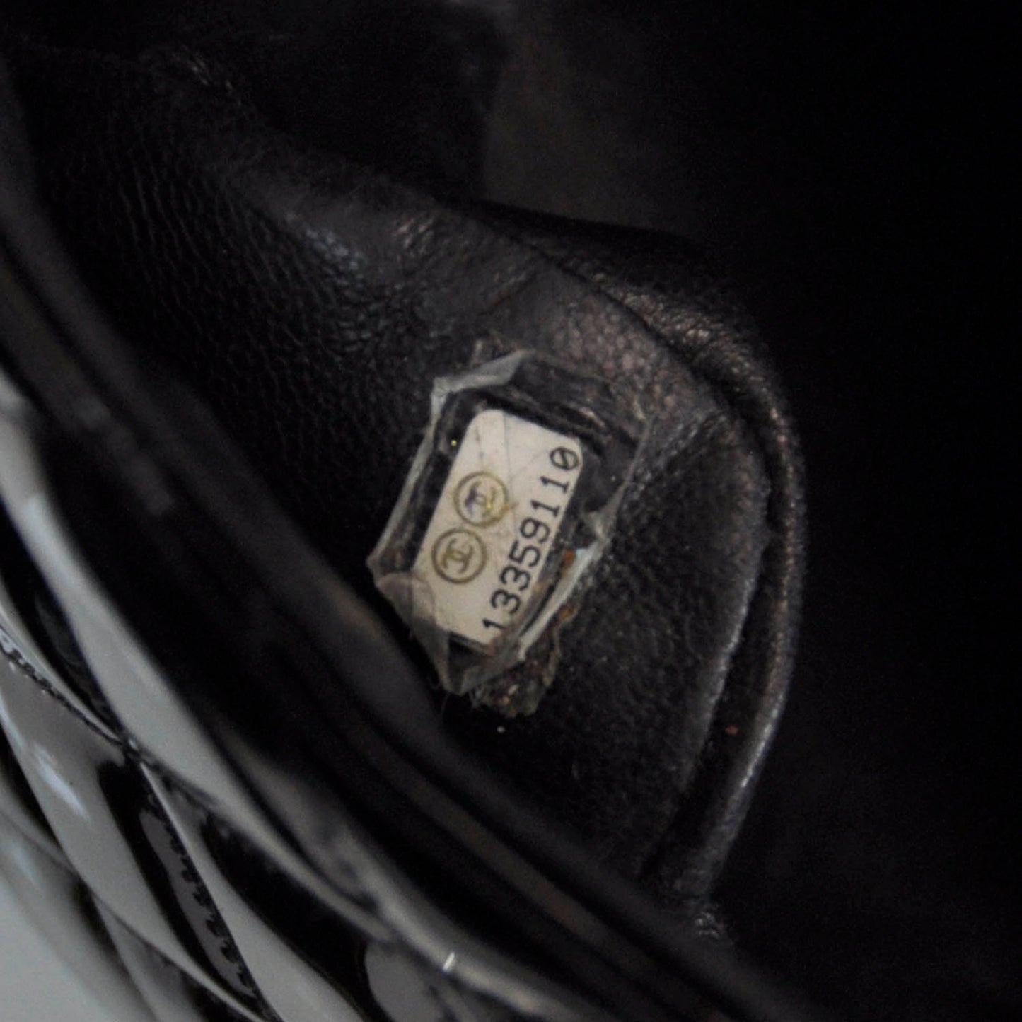 Patent Maxi Single Flap Black