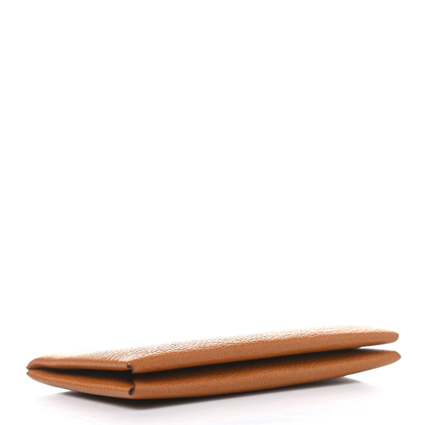 Chevre Mysore Verso Calvi Card Case Caramel Mauve Sylvestre