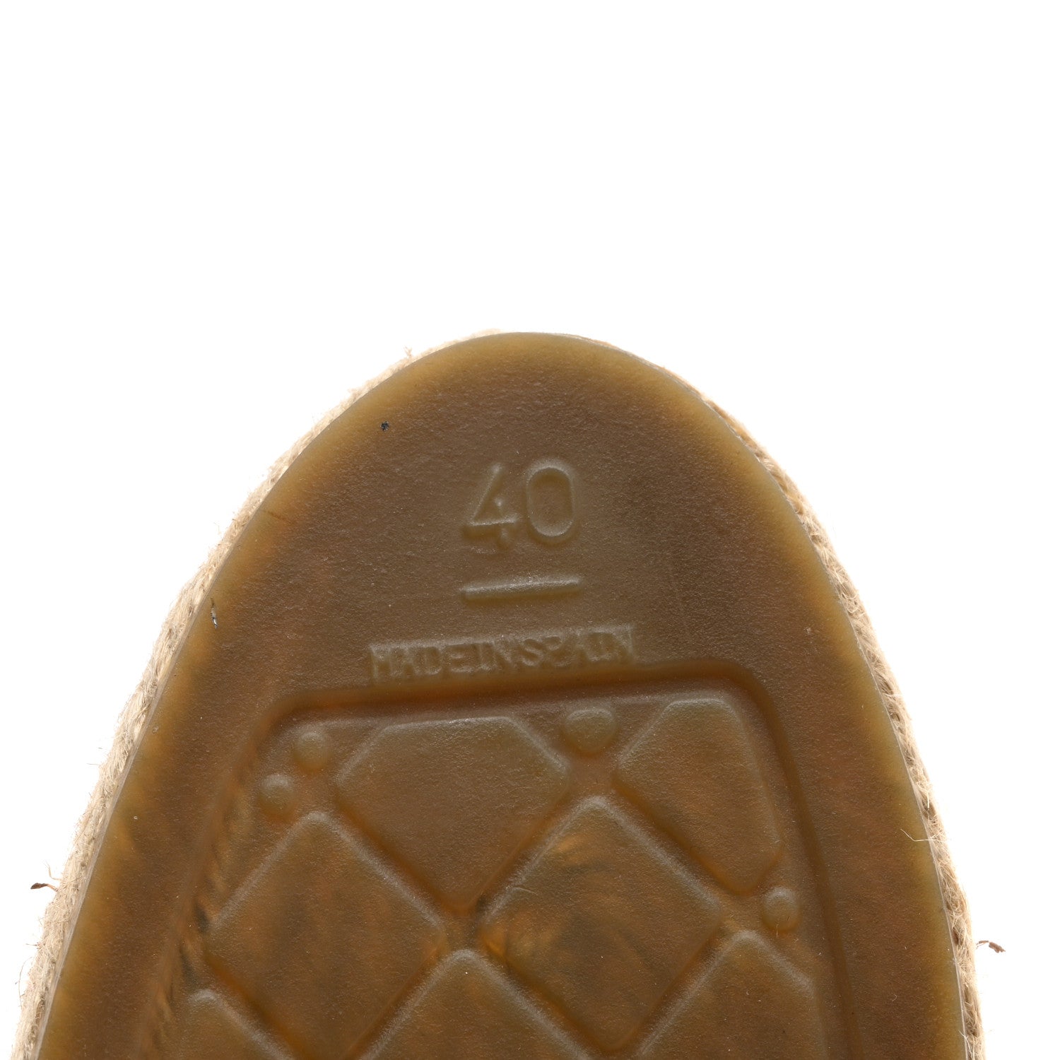 Chanel Tweed Grosgrain CC Espadrilles 40 Multicolor Black 6 of 10