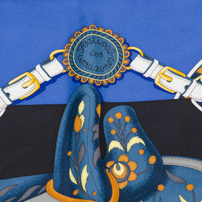 Hermes Silk Festival des Amazones Scarf 90 3 of 6