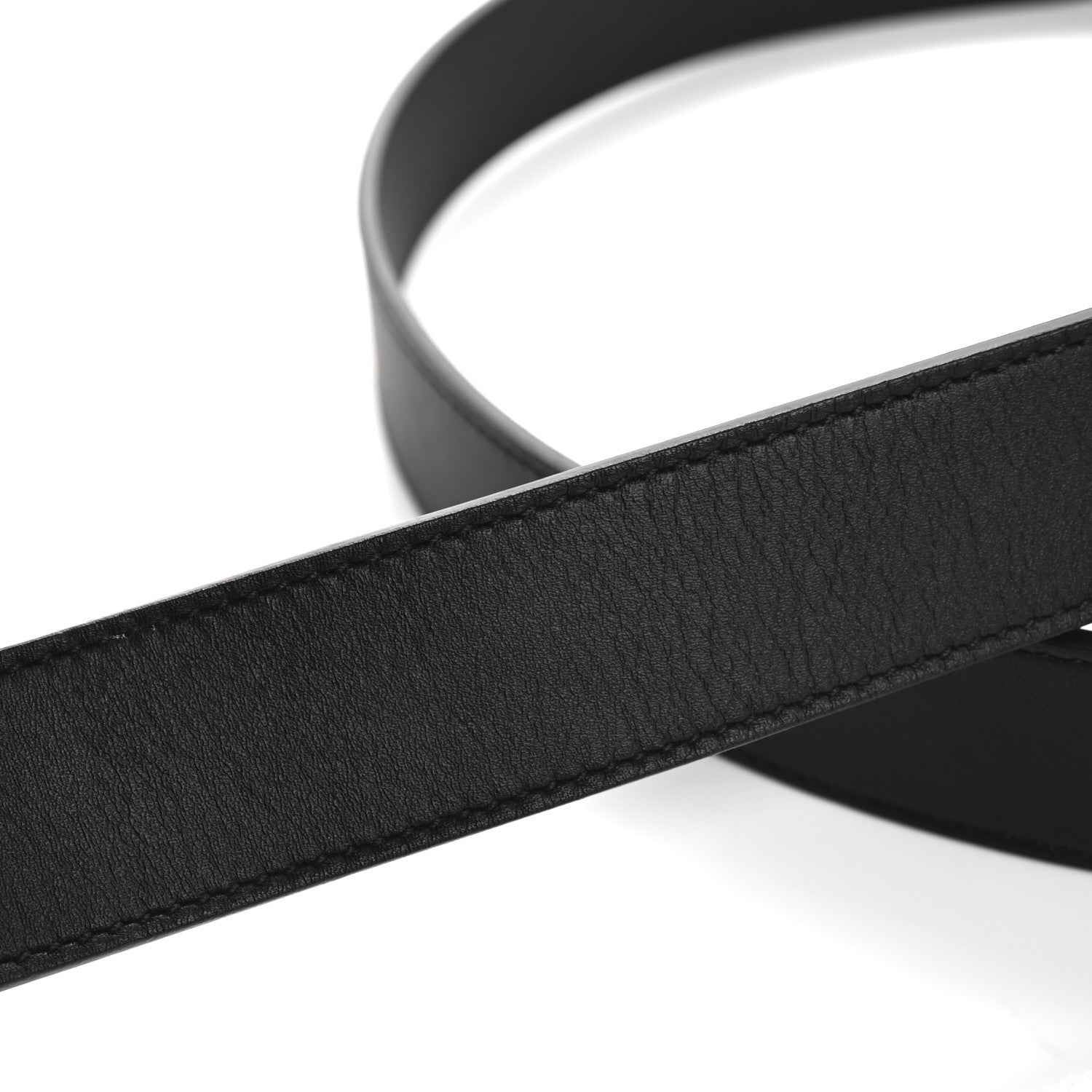 Gucci Calfskin Double G 30mm Belt 90 36 Black 7 of 8
