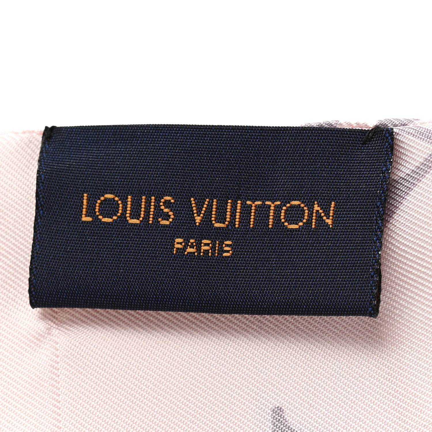 Louis Vuitton Silk Monogram Confidential Bandeau Light Pink