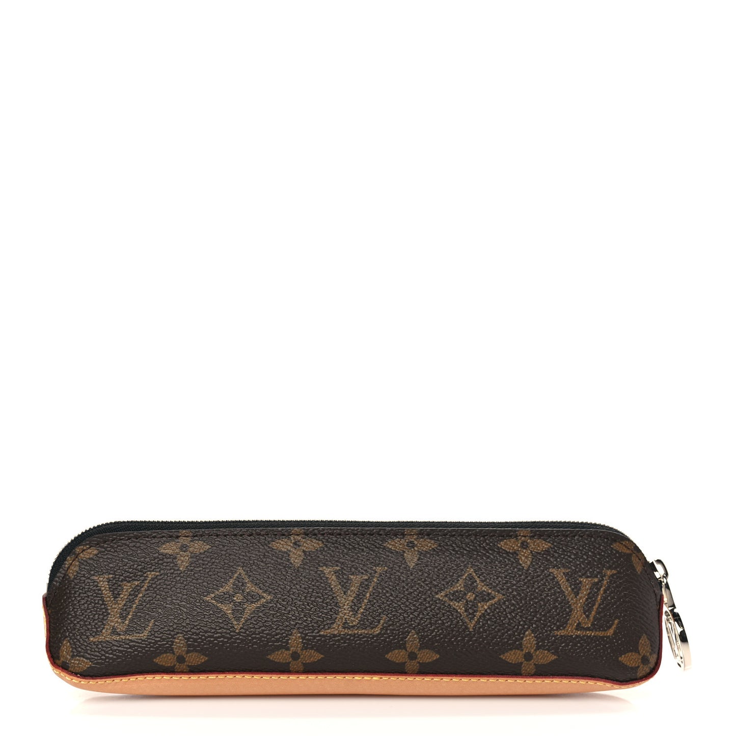 Monogram Elizabeth Pencil Pouch Black
