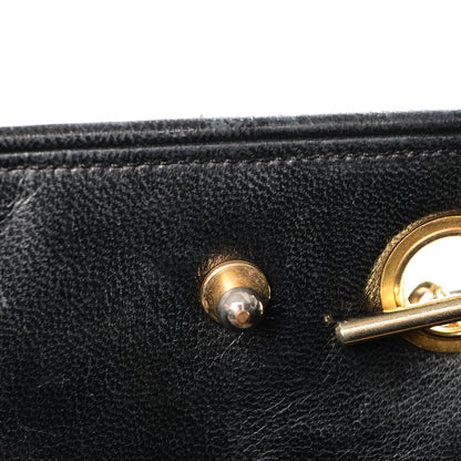 Chanel Lambskin Quilted Shopper Tote Black 12 of 16