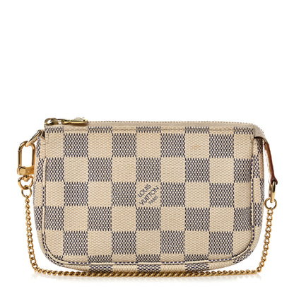 Louis Vuitton Damier Azur Mini Pochette Accessories 1 of 13
