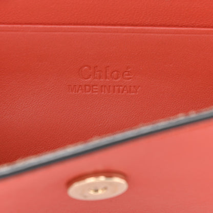 Chloe Suede Calfskin Mini Faye Shoulder Bag Earthy Red 6 of 10