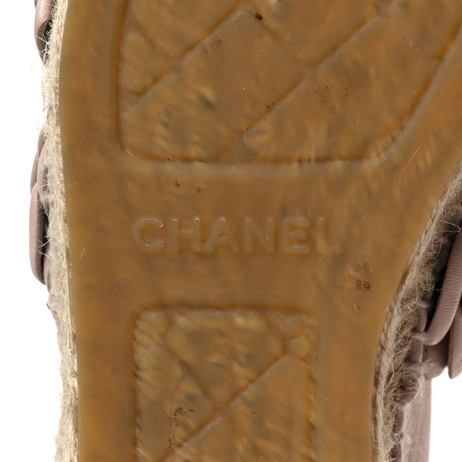 Chanel Lambskin Camellia CC Espadrilles 37 Pink 7 of 8
