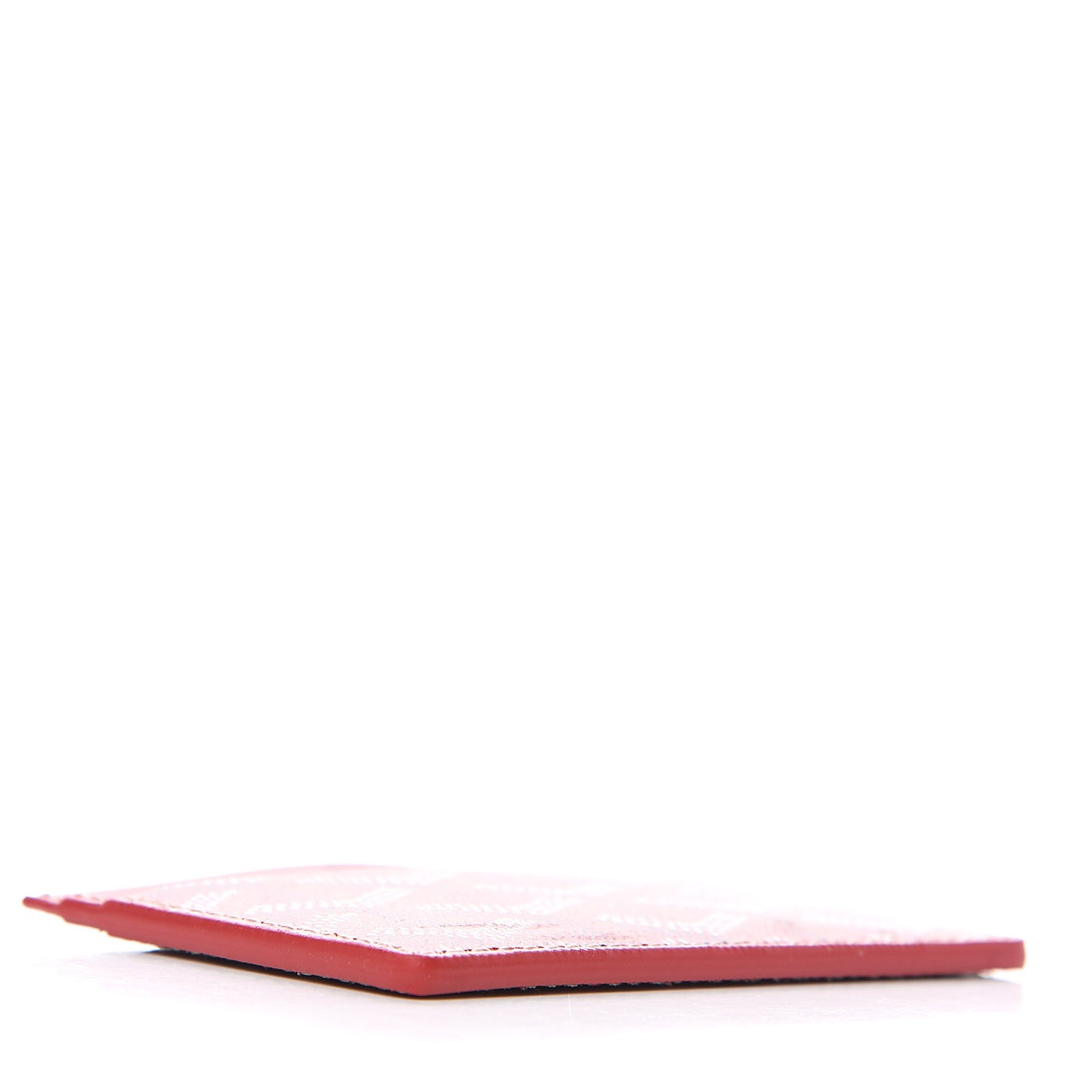 Goyardine Saint Sulpice Card Holder Red