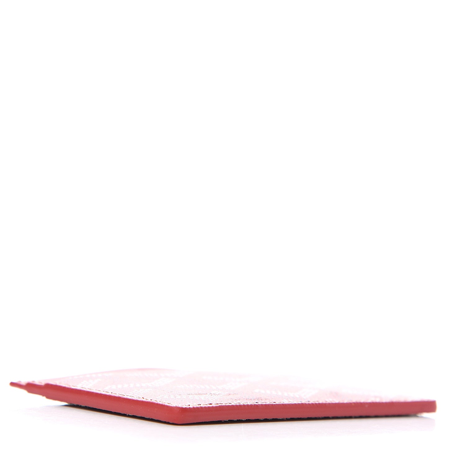 Goyard Goyardine Saint Sulpice Card Holder Red 3 of 6