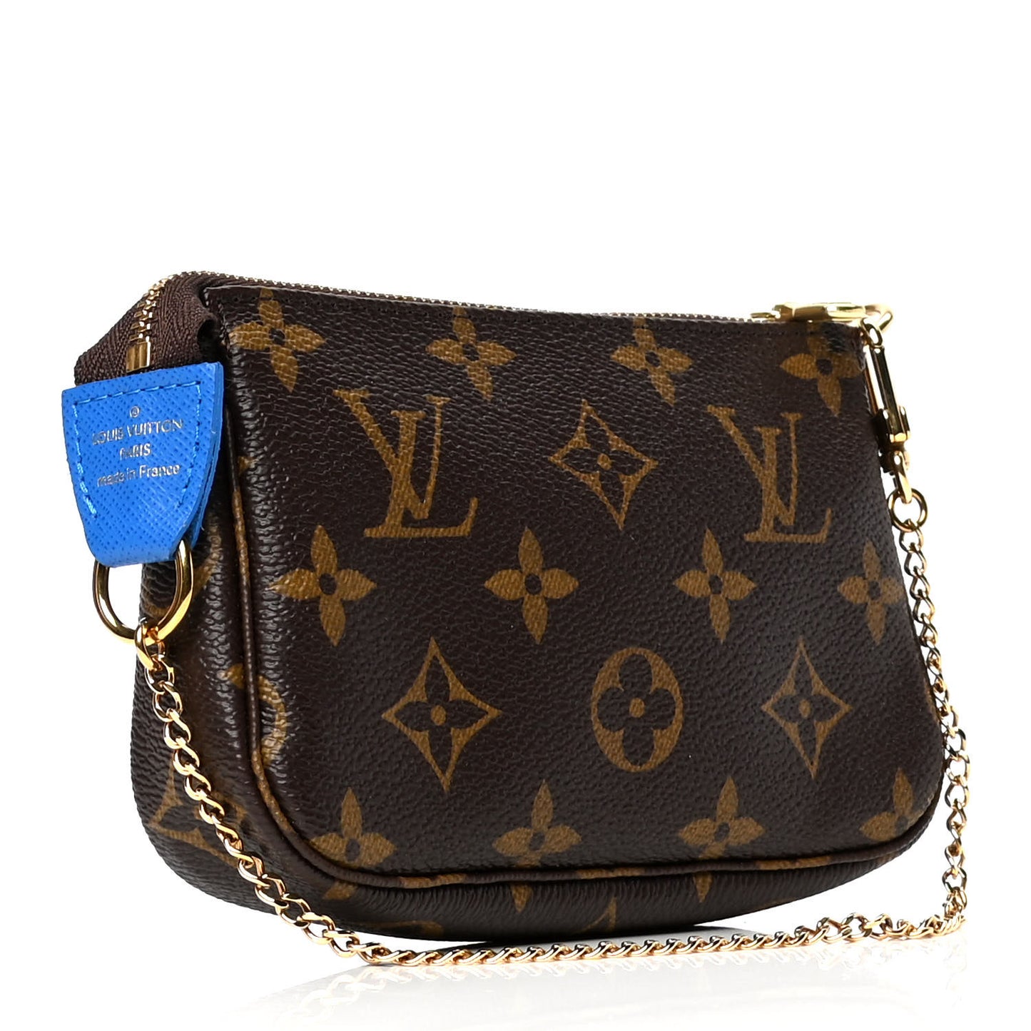 Monogram 2019 Christmas Animation Mini Venice Pochette Accessories Blue