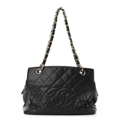 Chanel Caviar Quilted Petit Timeless Tote PTT Black 2 of 29