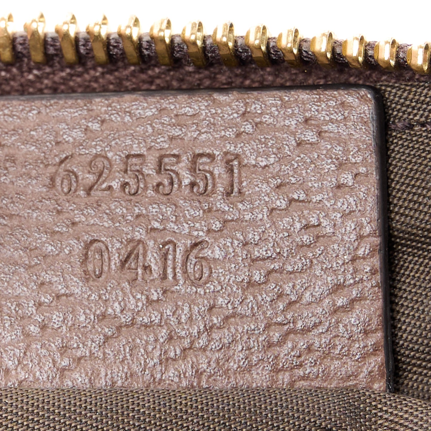 GG Supreme Monogram Textured Calfskin Web Large Ophidia Cosmetic Case Beige Ebony New Acero