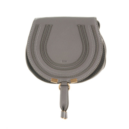 Chloe Calfskin Mini Marcie Round Crossbody Bag Cashmere Grey 1 of 8