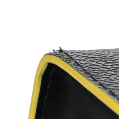 Louis Vuitton Damier Graphite Pochette Voyage MM Yellow 9 of 9