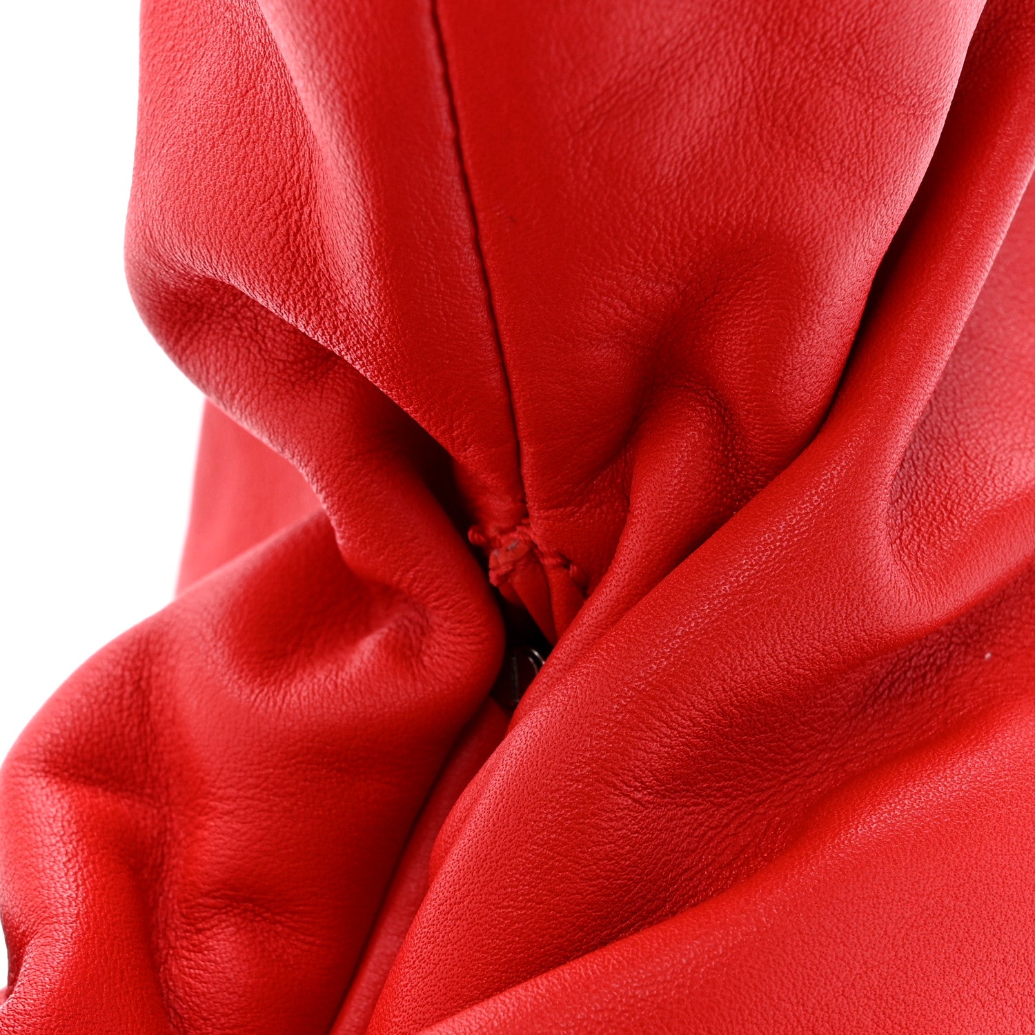 Bottega Veneta BOTTEGA VENETA Smooth Butter Calfskin Small The Shoulder Pouch Red 11 of 11