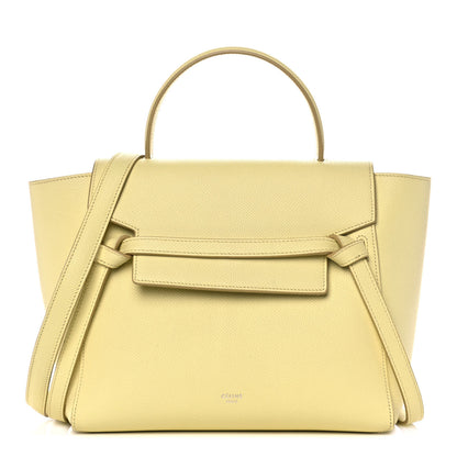 Celine Grained Calfskin Micro Belt Bag Bergamote 1 of 10