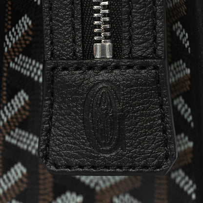 Goyard Goyardine Jouvence MM Toiletry Pouch Black 7 of 10