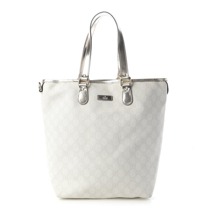 Gucci GG Plus Monogram Medium Joy Tote Platinum 1 of 9