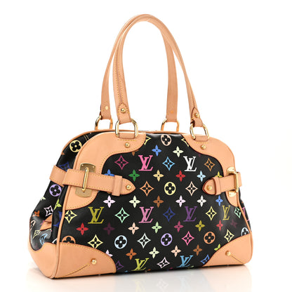 Louis Vuitton Monogram Multicolor Claudia Black 2 of 9